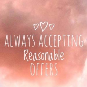 Offers welcome!